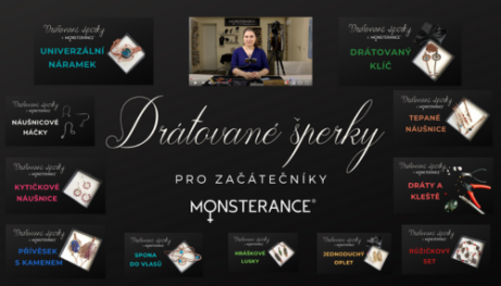 Drátované šperky - banner